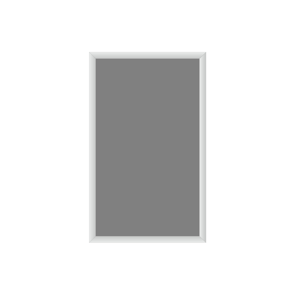 Cornice a scatto da parete 42x70 frame 25 angolo vivo