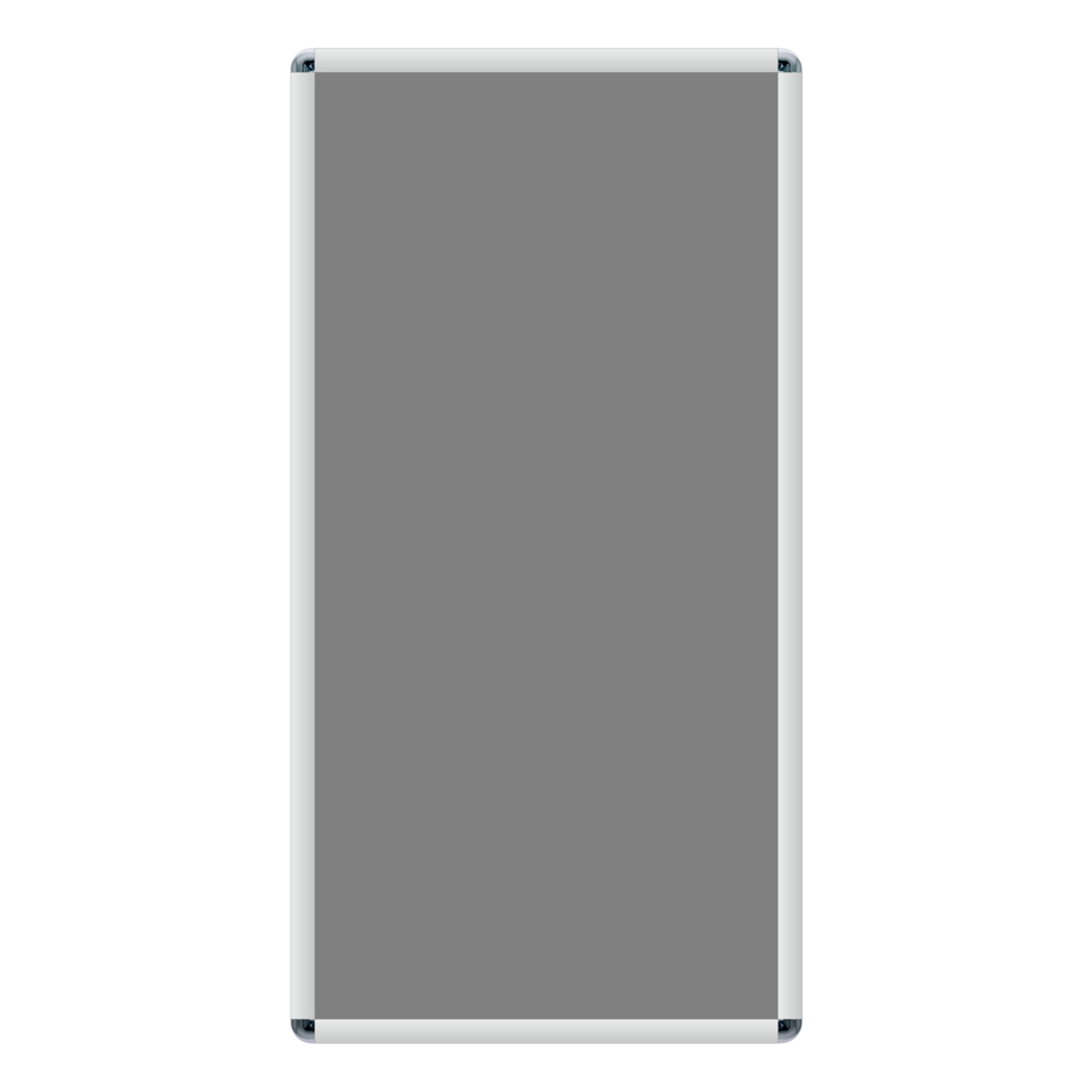 Cornice a scatto da parete 50x100 frame 25 angolo tondo