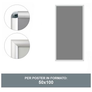 Cadre à pression rectangulaire de 50 cm