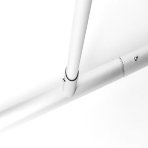 Fondale zip dritto personalizzabile trasportabile disponibile in varie misure dettaglio montaggio 3