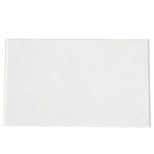 Targhe in acrilico trasparente senza fori per distanziali disponibile in vari formati