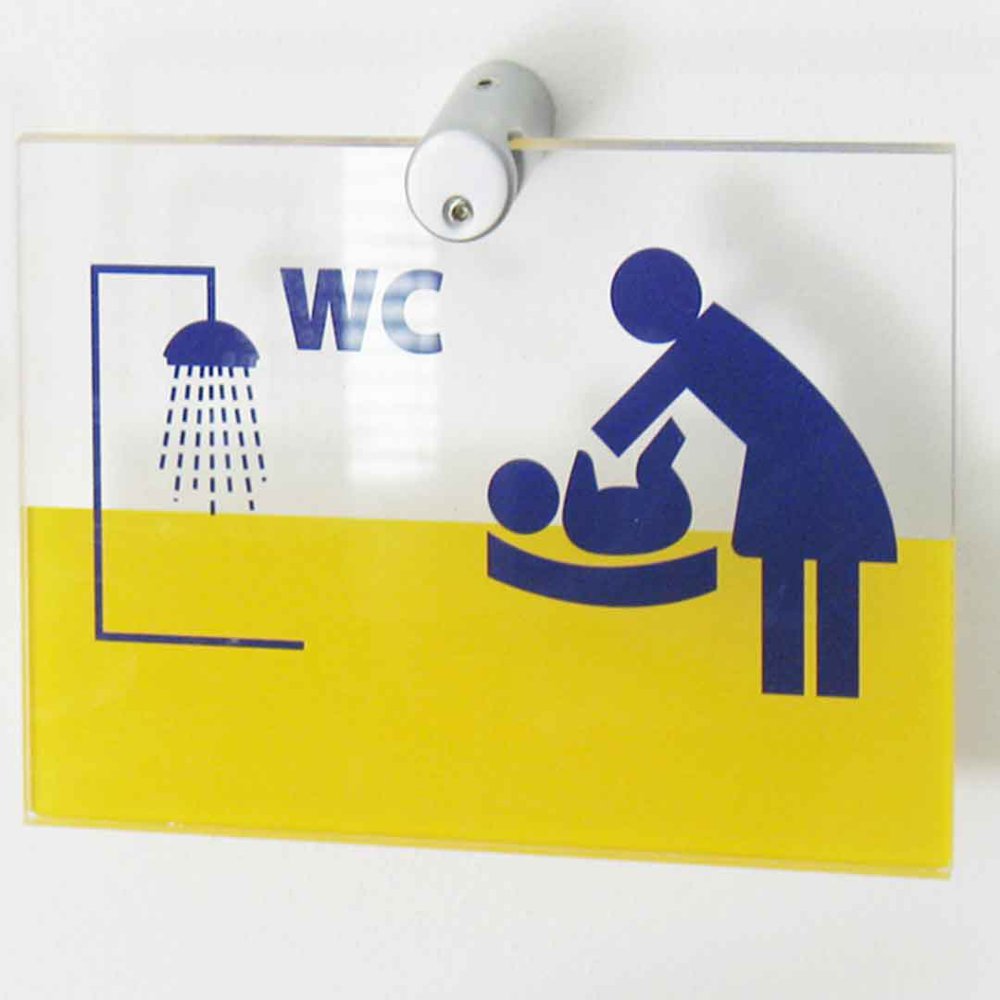 Blister di 4 distanziali perimetrali in alluminio argento satinato ambientato