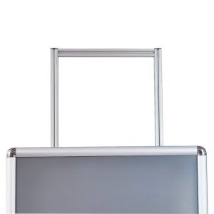 Cavalletto pubblicitario trolley 50x70 dettaglio maniglia