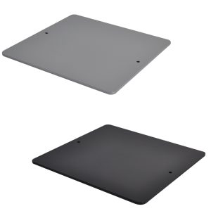 Square base 325x325 mm with double hole for advertising displays