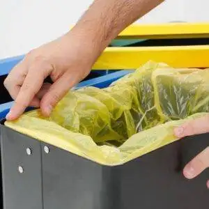 Cestino modulare per la raccolta differenziata dettaglio 2