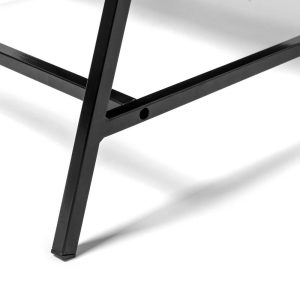 Lavagna a cavalletto con attacco basculante dettaglio base