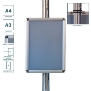 Cadre à pression avec collier