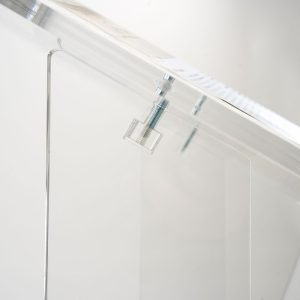 Leggio trasparente a podio con ripiano reggi libro dettaglio ripiano 3