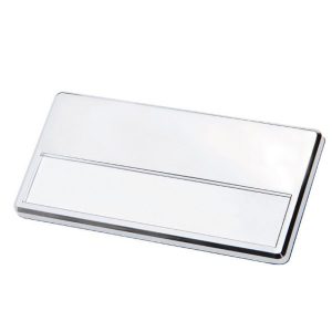 Porta badge targhetta porta nomemagnetico personalizzabile 2