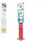 Présentoir-avec-cadre-3xA3-horizontal-avec-double-montant