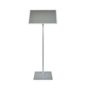 Leggio con cornice a scatto A3 orizzontale orientabile angoli vivi