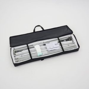 Totem luminoso a LED completo di stampa su tessuto borsa trasporto