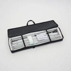 LED light totem complete with tissue print and transport bag