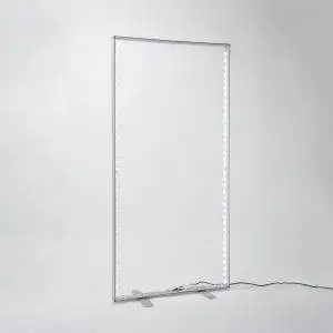 LED light totem complete with tissue print lighting detail