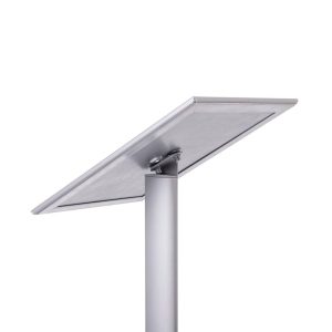 Leggio con cornice A3 A4 orientabile con angoli vivi e base quadrata dettaglio 2