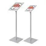 A3 and A4 frame adjustable lectern display floor stand