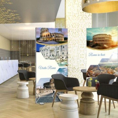 pareti divisorie per ristoranti