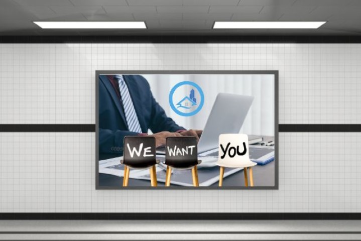 Bacheca per annunci di lavoro