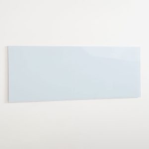 Lavagna magnetica bianca in vetro temperato scrivibile e cancellabile 200x100 cm
