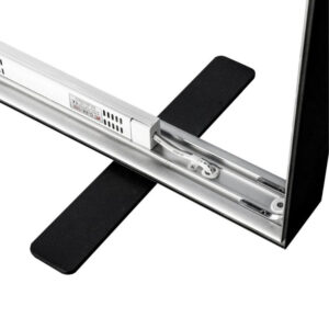 Espositore Lightbox Nero Autoportante con tessuto retroilluminato - immagine 9