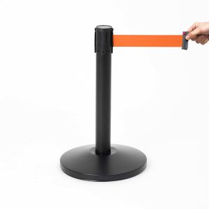 Poteau de balisage noir basse H58 – Image 8