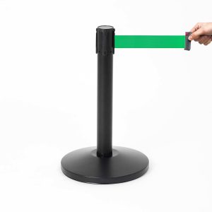 Poteau de balisage noir basse H58 – Image 7